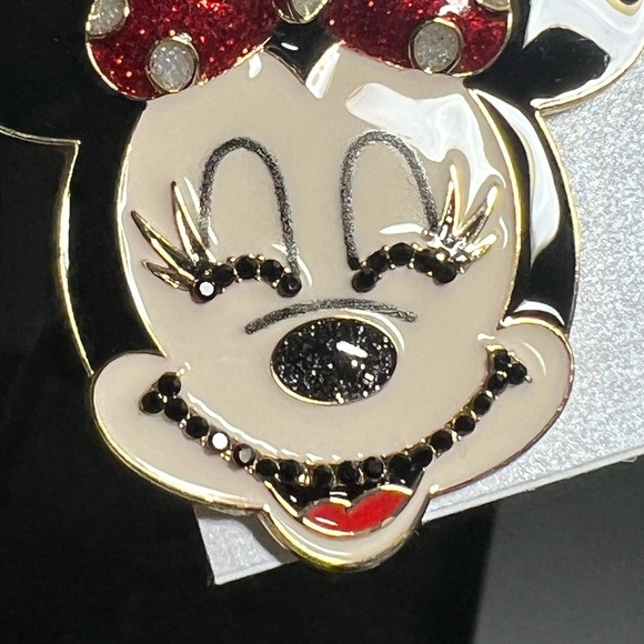 NEW BaubleBar x Disney Minnie Mouse Smile Dangle Earrings - Picture 7 of 11